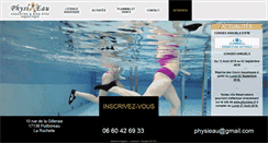 Desktop Screenshot of physieau.fr
